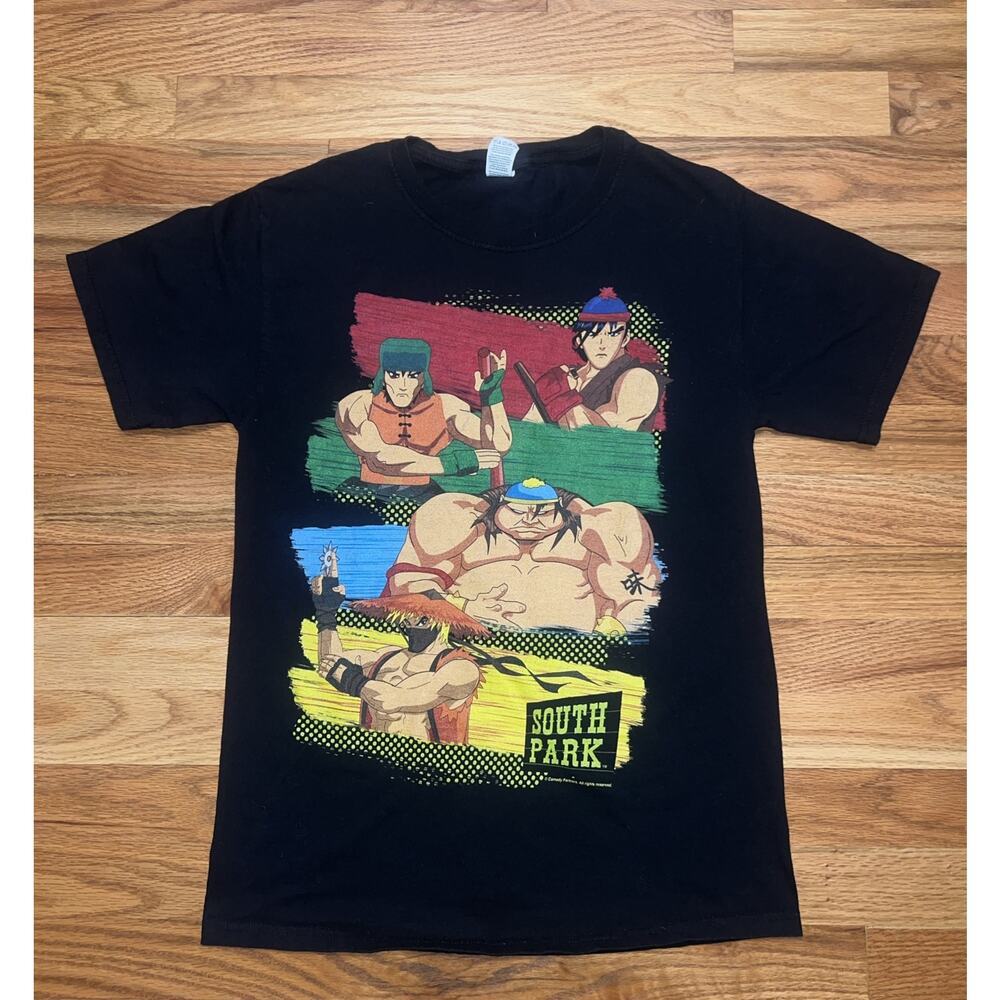 South Park Anime Shirt - Size Small Black T-Shirt Comedy Partners